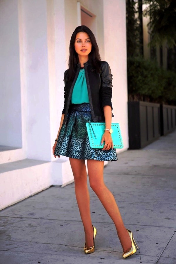 16-Skirt Outfit for office women
