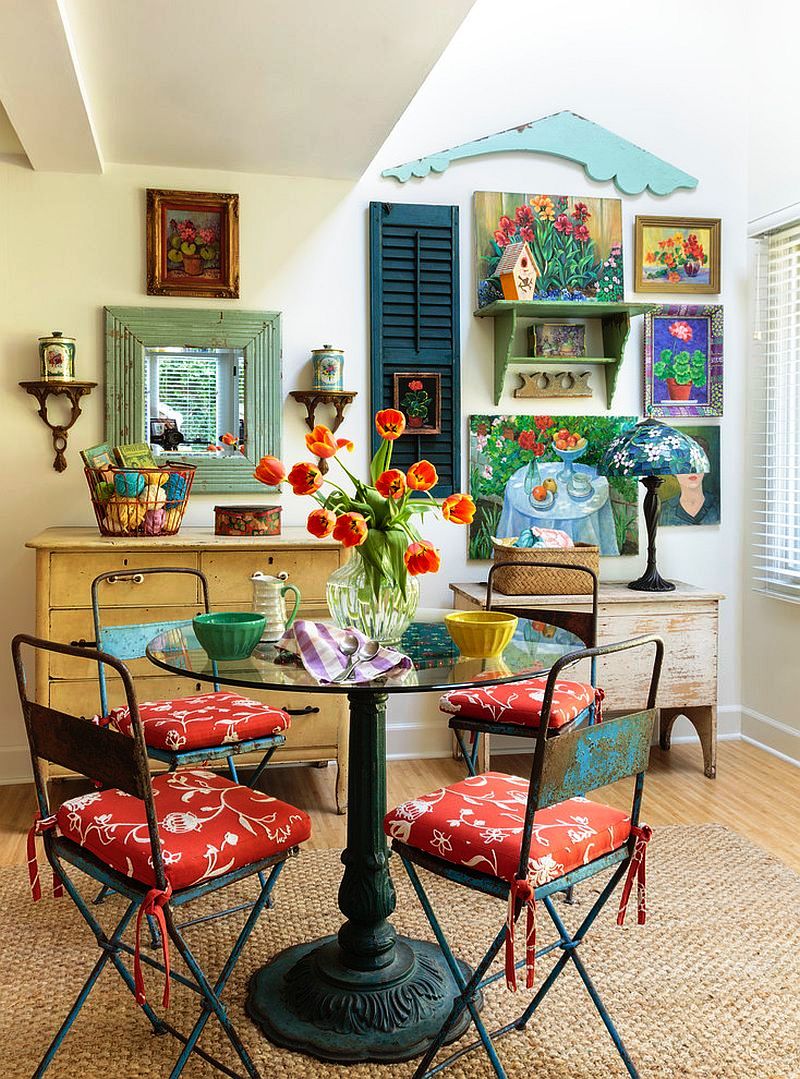 38-Colorful Dining Room