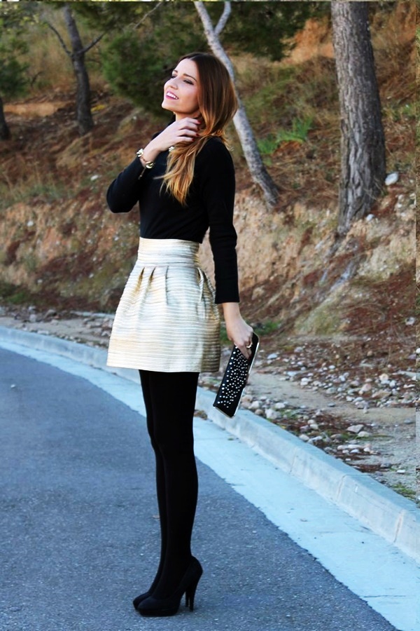 6-Skirt Outfit for office women