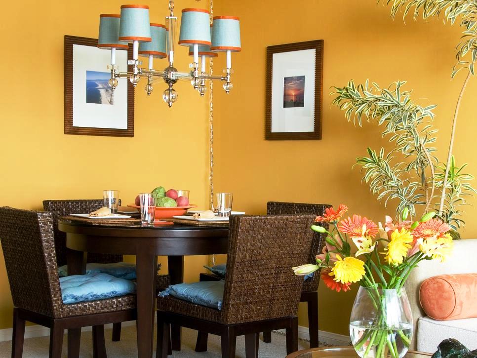 7-Colorful Dining Room