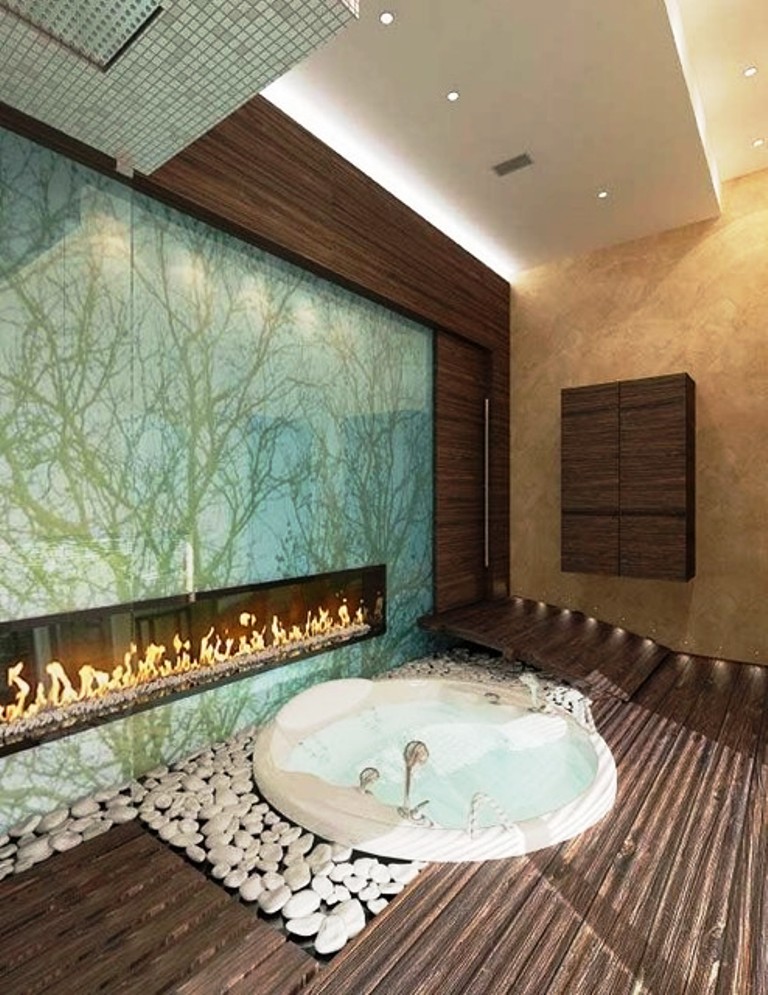 12. Amazing Tropical Bathroom Ideas