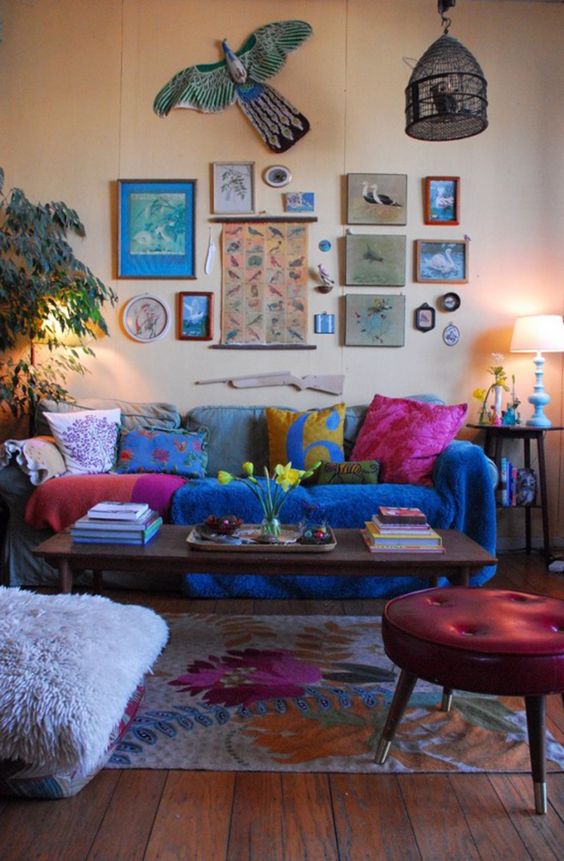2-bohemian living room ideas