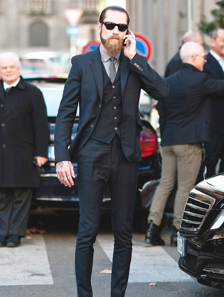 21-black suit fashion ideas for men