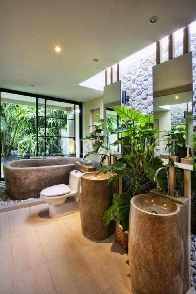 6. Amazing Tropical Bathroom Ideas