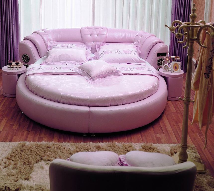 20 Unique Round Bed Design Ideas For Your Bedroom - Instaloverz