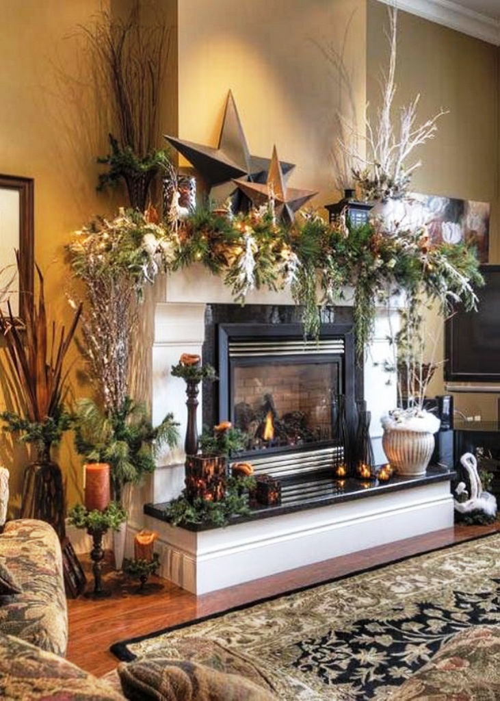 12-fireplace-mantel-decoration-ideas-for-christmas