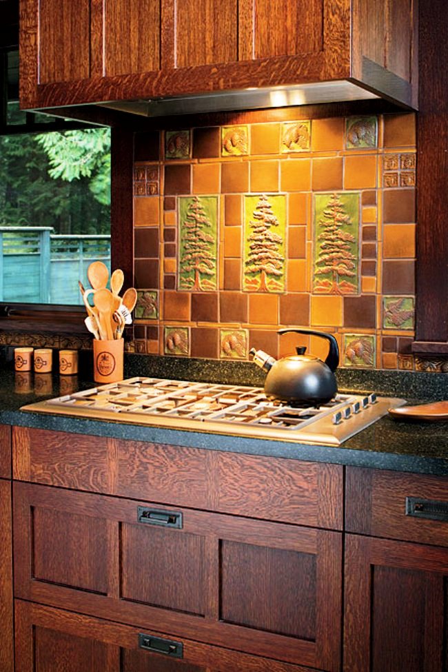 9-Craftsman Kitchen Tile Ideas