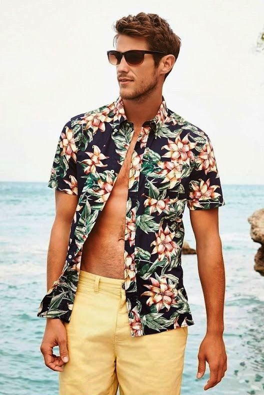 Beach Shirts Outfit For Men