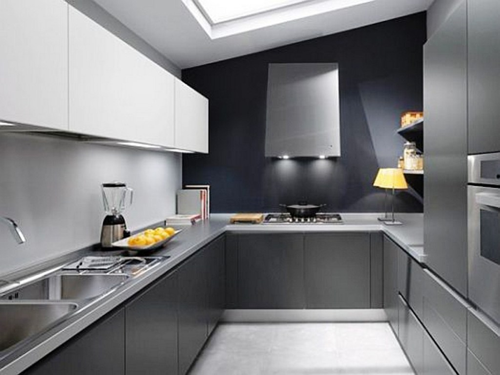 Gray Contemporary Kitchen Ideas