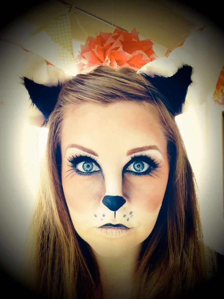 1. Halloween Fox Makeup Ideas