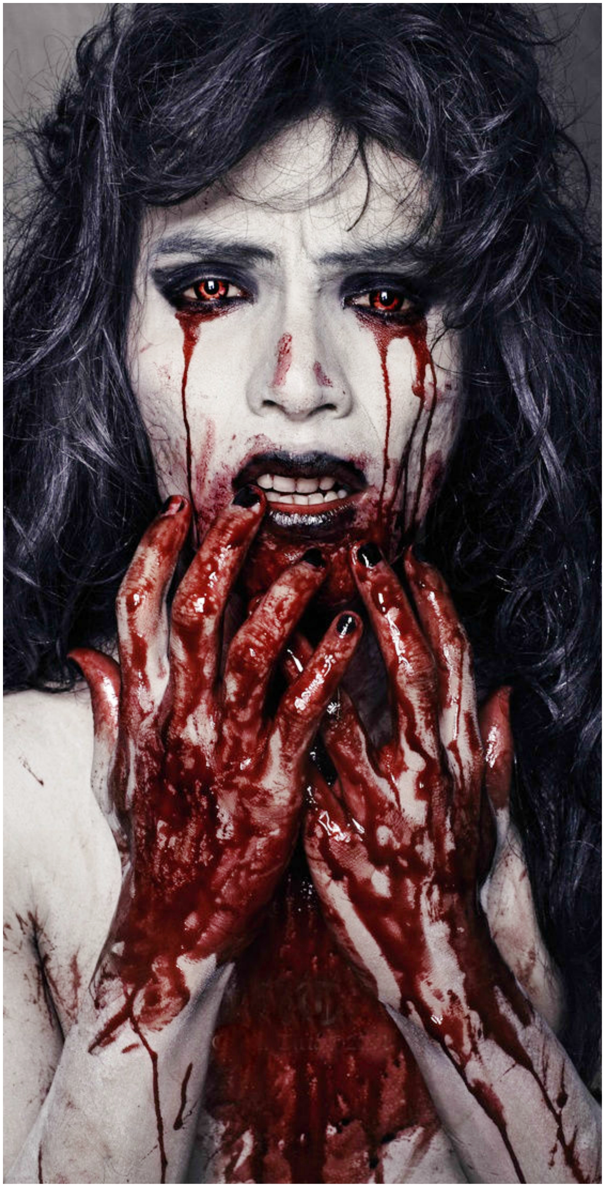 10. Halloween Blood Makeup Ideas