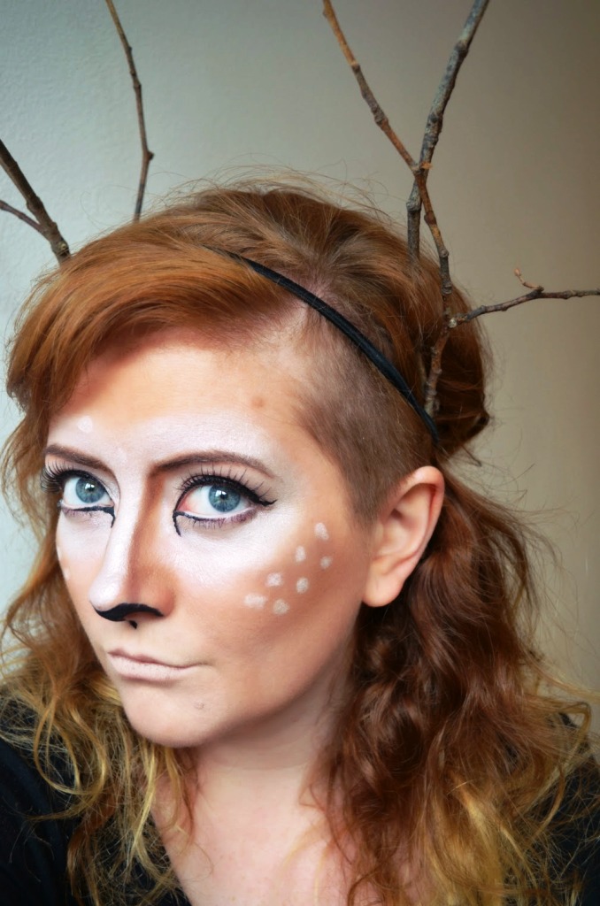 12. Deer Halloween Makeup Ideas