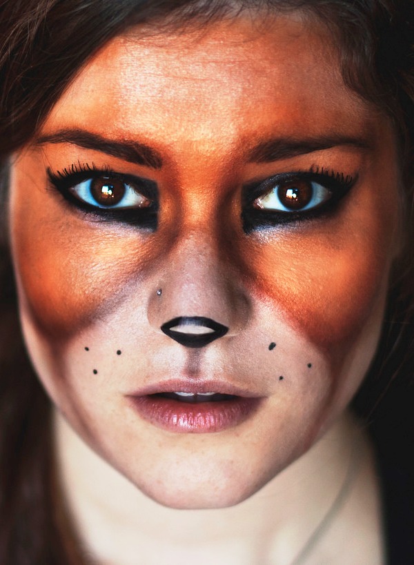 12. Fox Halloween Makeup Ideas