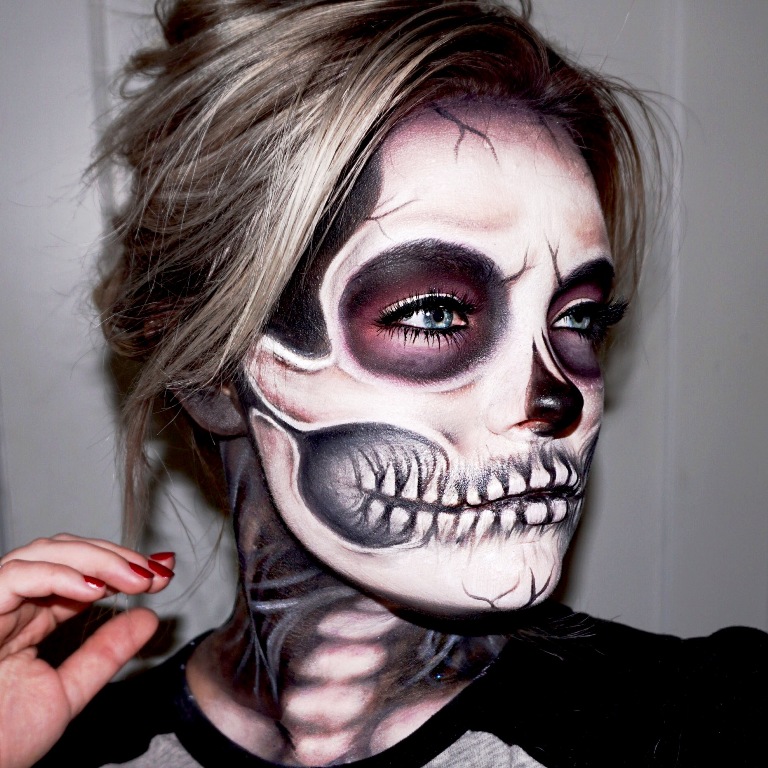12. Skeleton Makeup Ideas