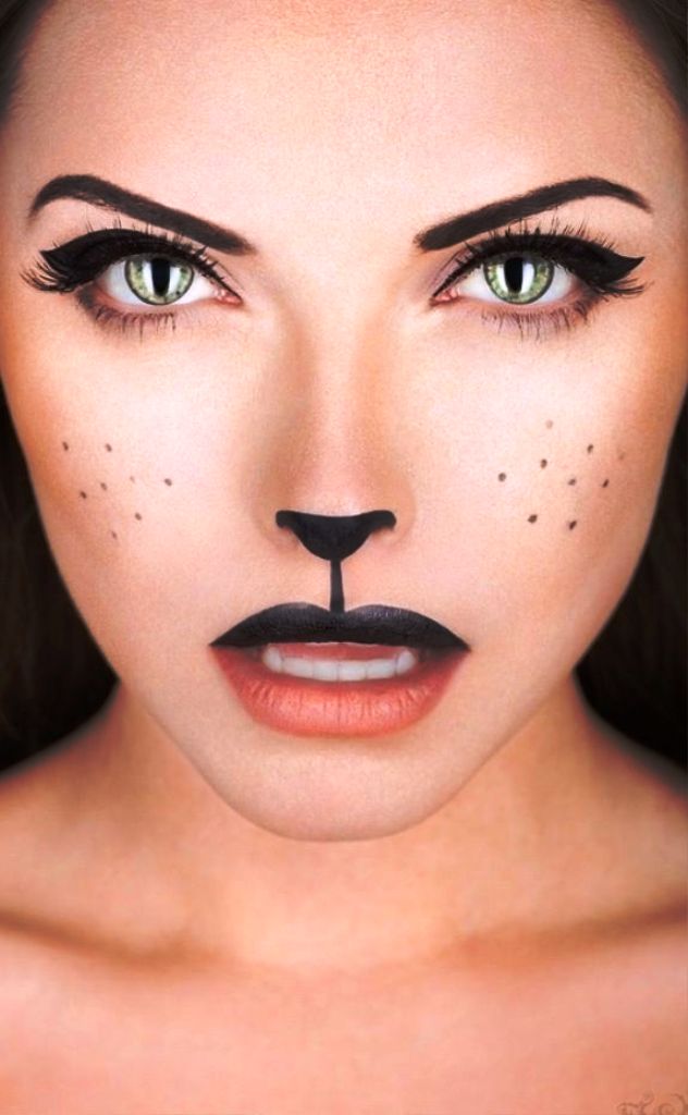 14. Fox Halloween Makeup Ideas