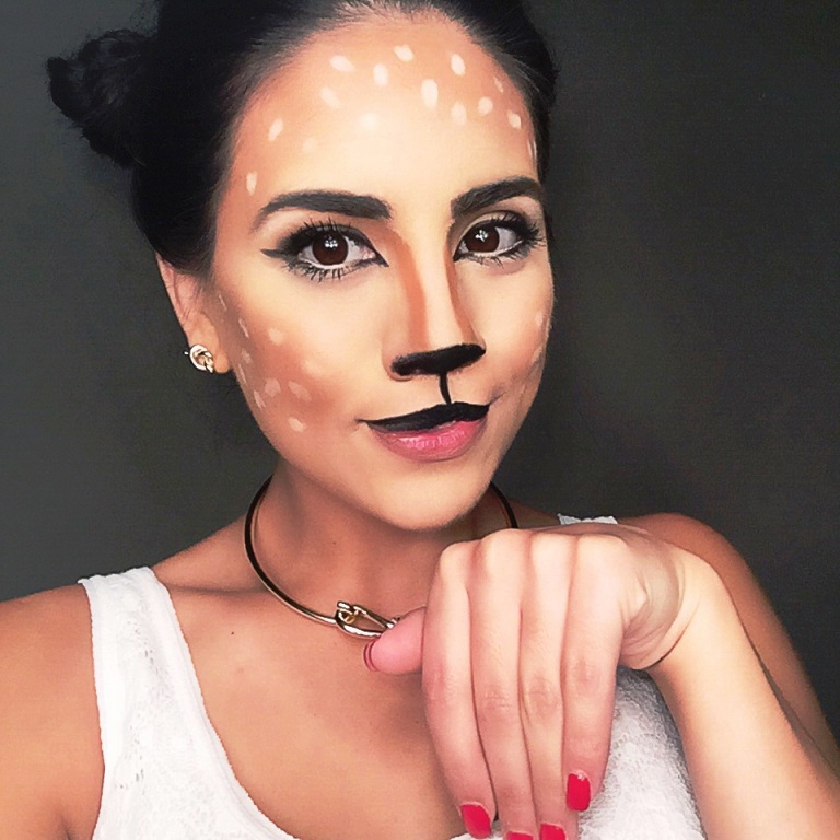 16. Deer Halloween Makeup Ideas