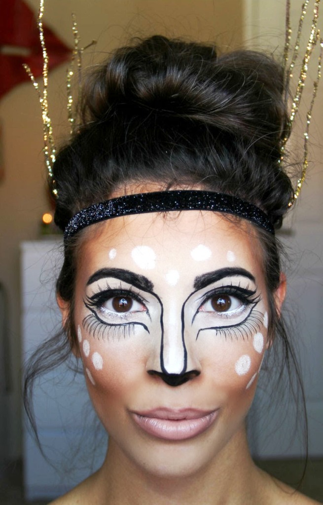 17. Deer Halloween Makeup Ideas