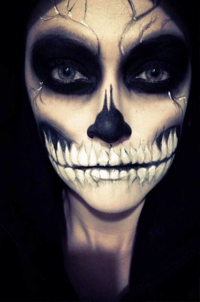 19. Halloween Skull Makeup Ideas