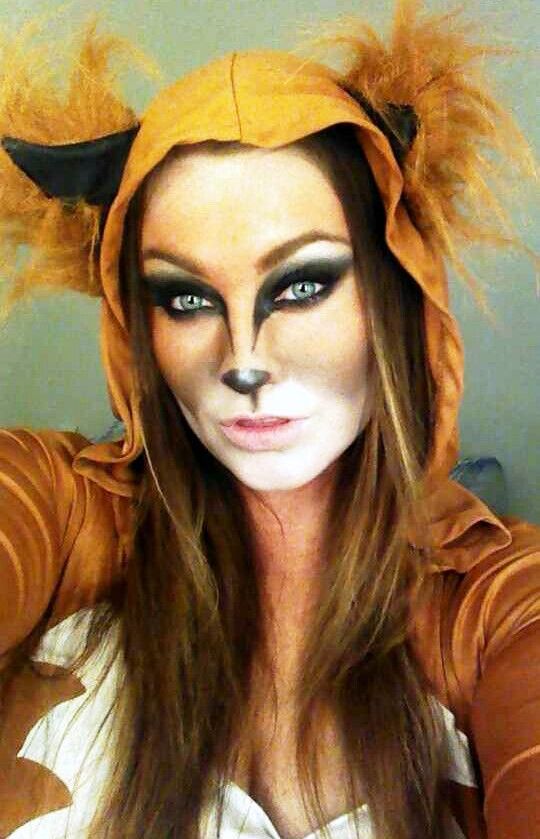 2. Halloween Fox Makeup Ideas