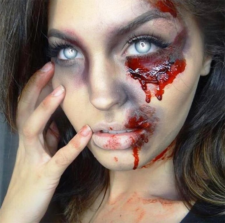 4. Halloween Blood Makeup Ideas