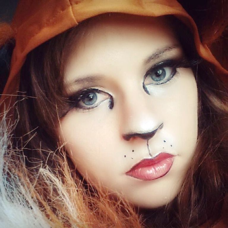 4. Halloween Fox Makeup Ideas