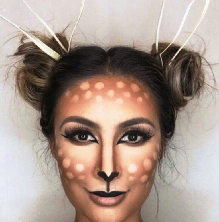 6. Deer Makeup