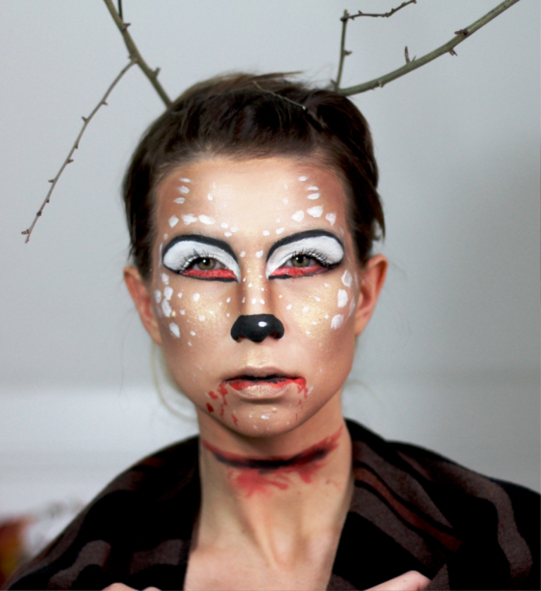 7. Deer Makeup