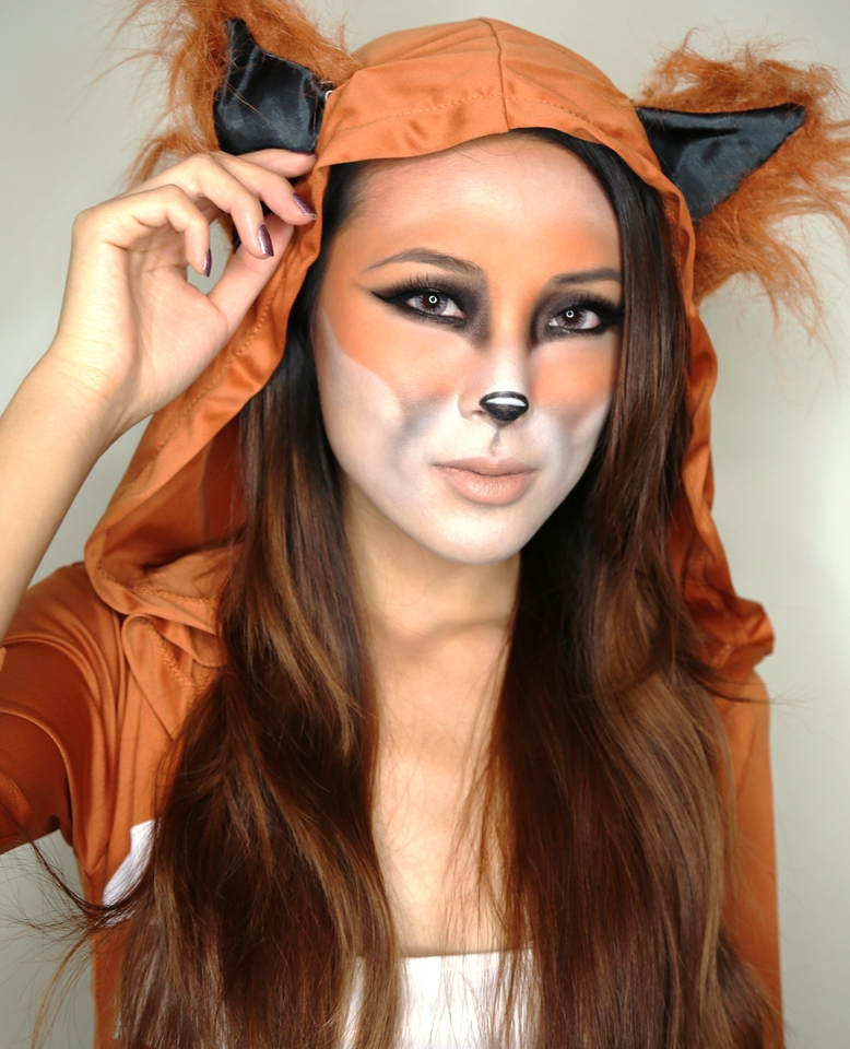 8. Halloween Fox Makeup Ideas