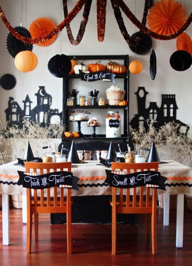 15-Halloween Kids Party Decoration Ideas