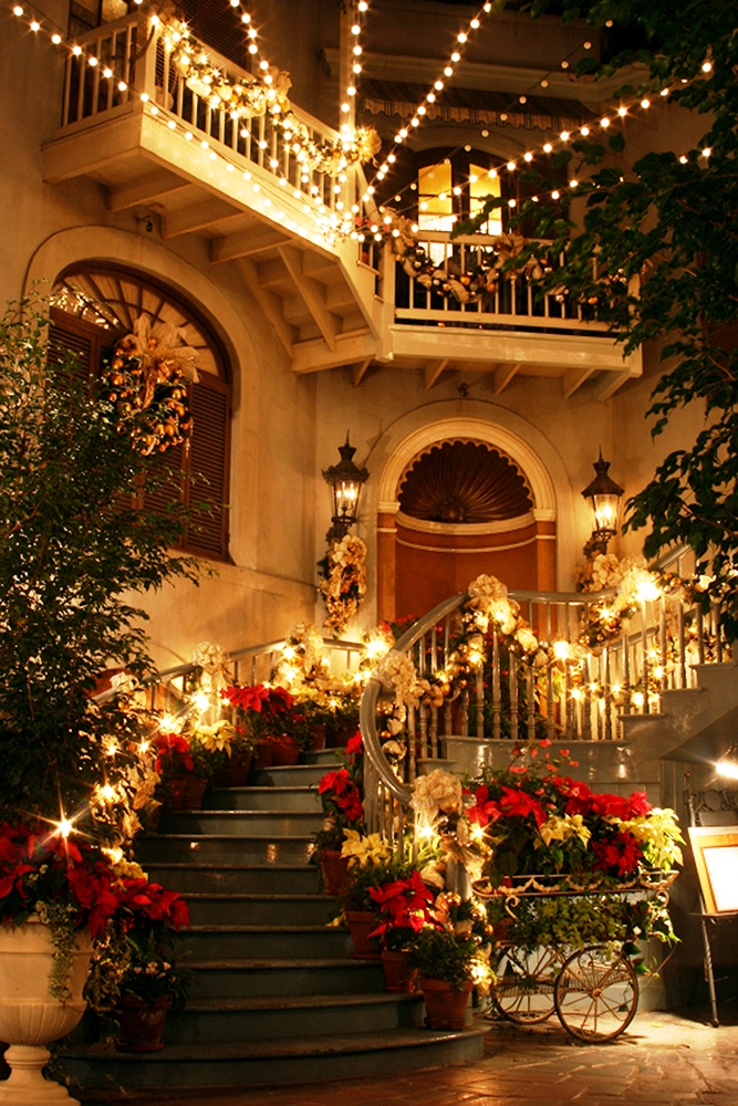 23-Christmas Lights Stairs