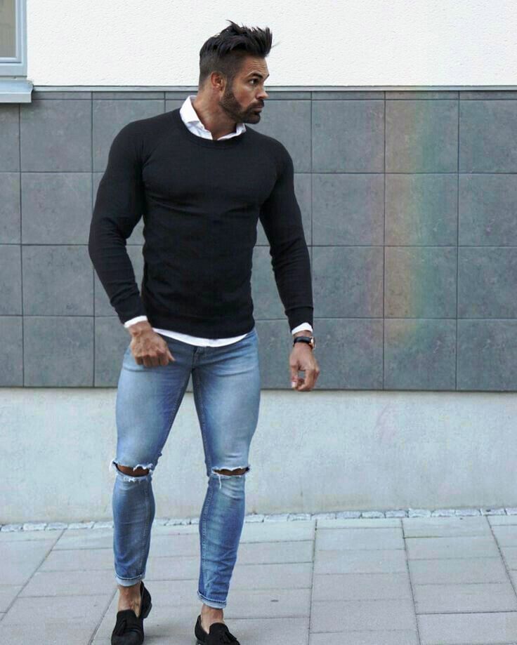 12-Ripped Jeans Outfit Ideas For Men