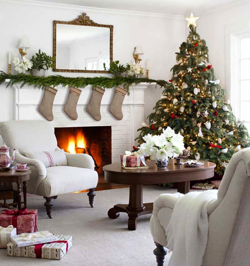 18-Christmas Decoration Living Room