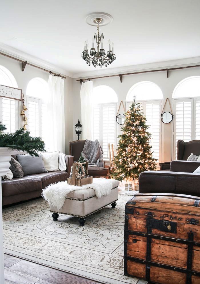 19-Christmas Decoration Living Room