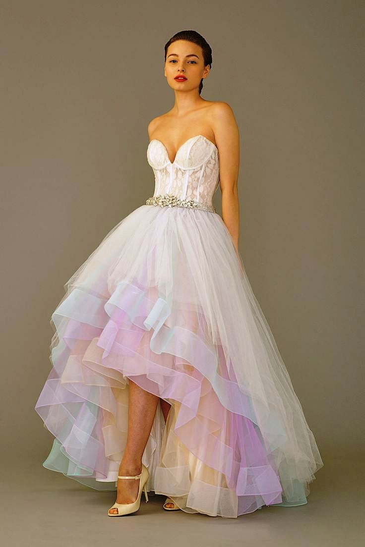 Beautiful Best Bridesmaid high Low Dress (2)