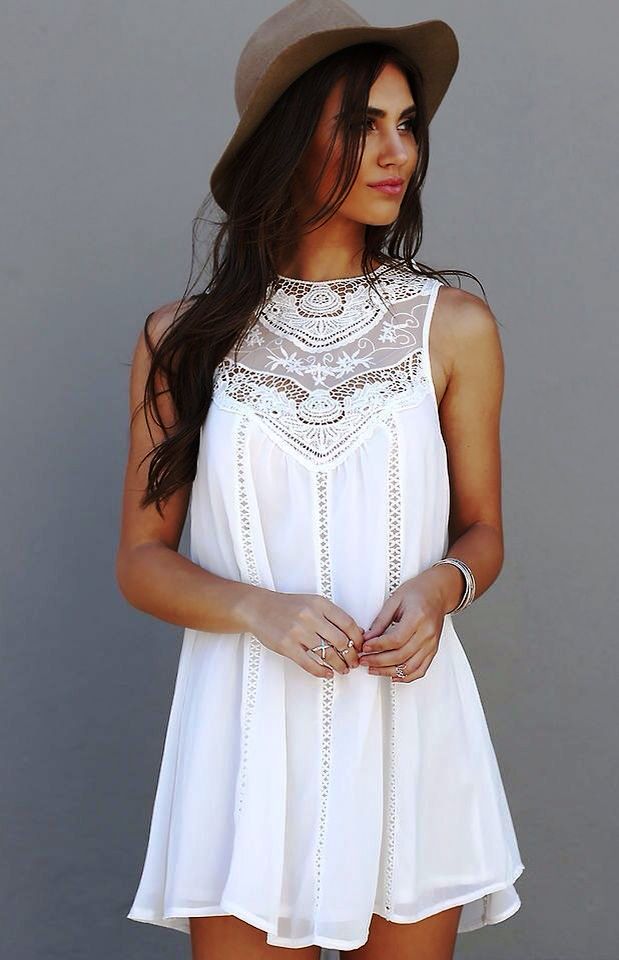 Classic White Dress Outfits To Try