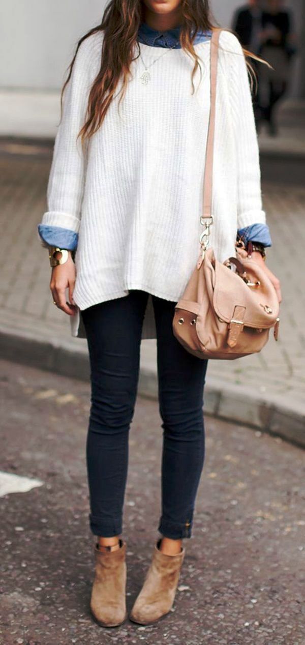 Trendy Sweater Style Outfit Ideas For Women