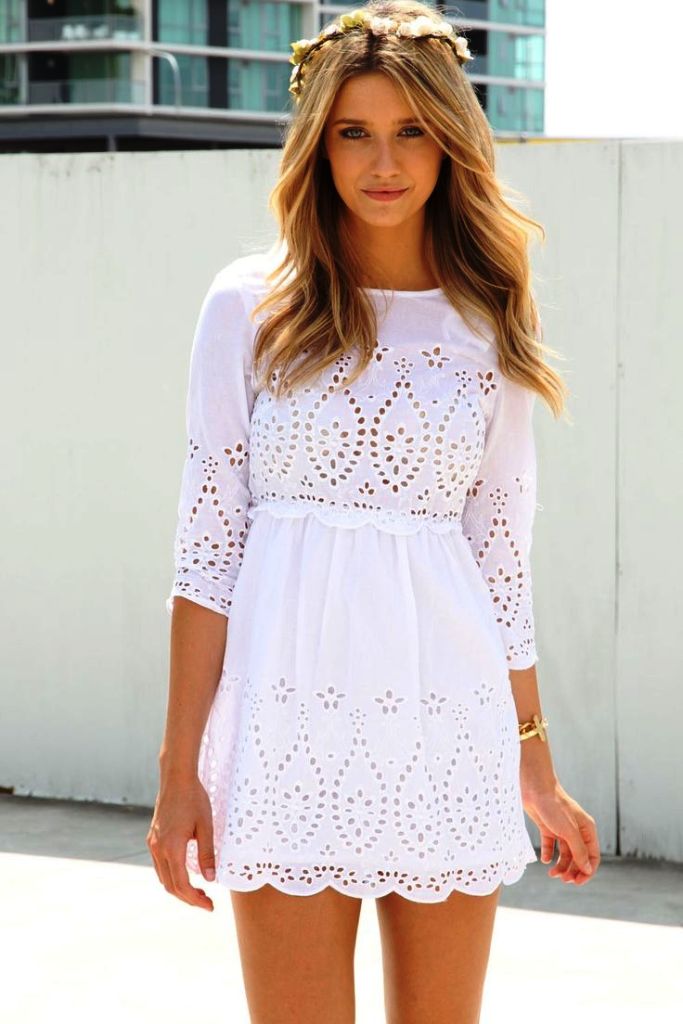White Dress Outfits Ideas