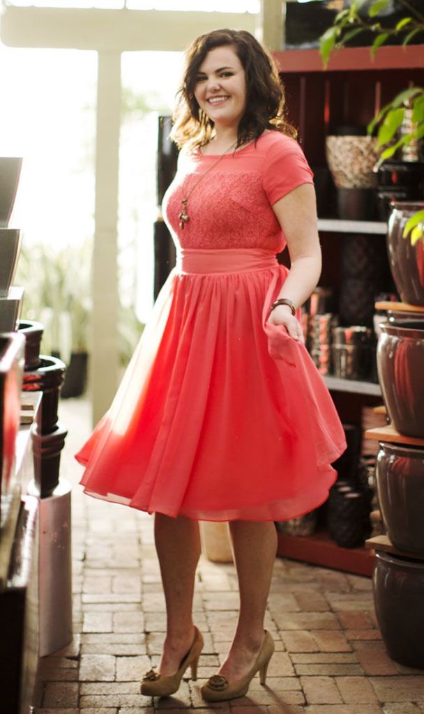 11-Coral Dress For Women
