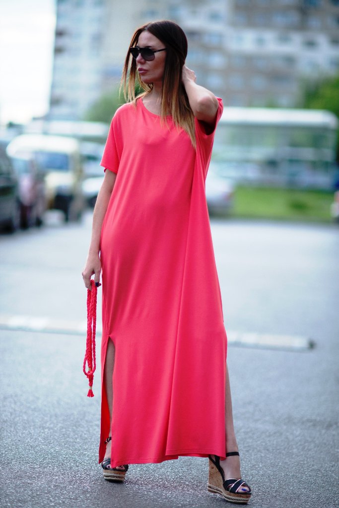 12-Coral Dress For Women