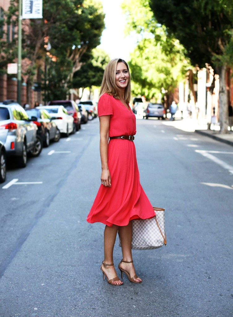 14-Coral Dress For Women