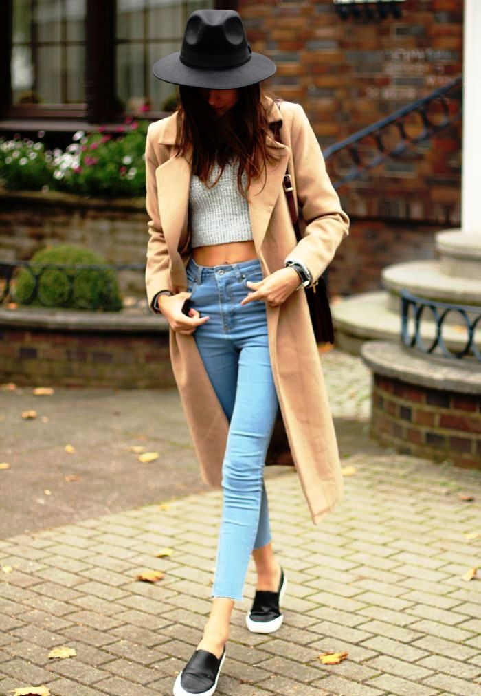 21-Cropped Sweater Outfit Ideas