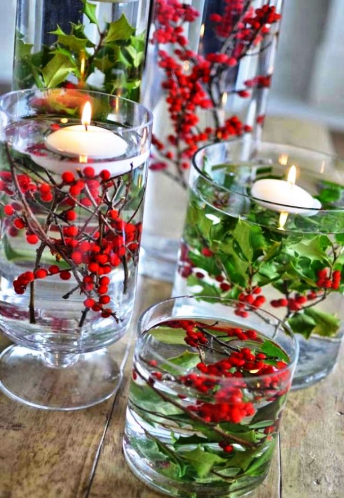 Floating Candles Centerpiece Ideas
