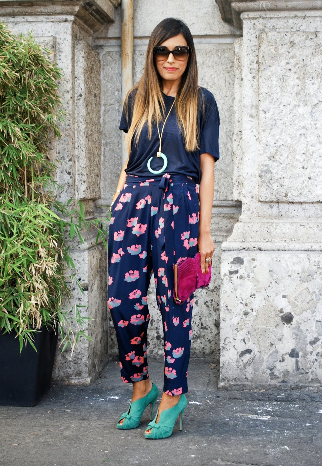 18-Printed Pant Outfit