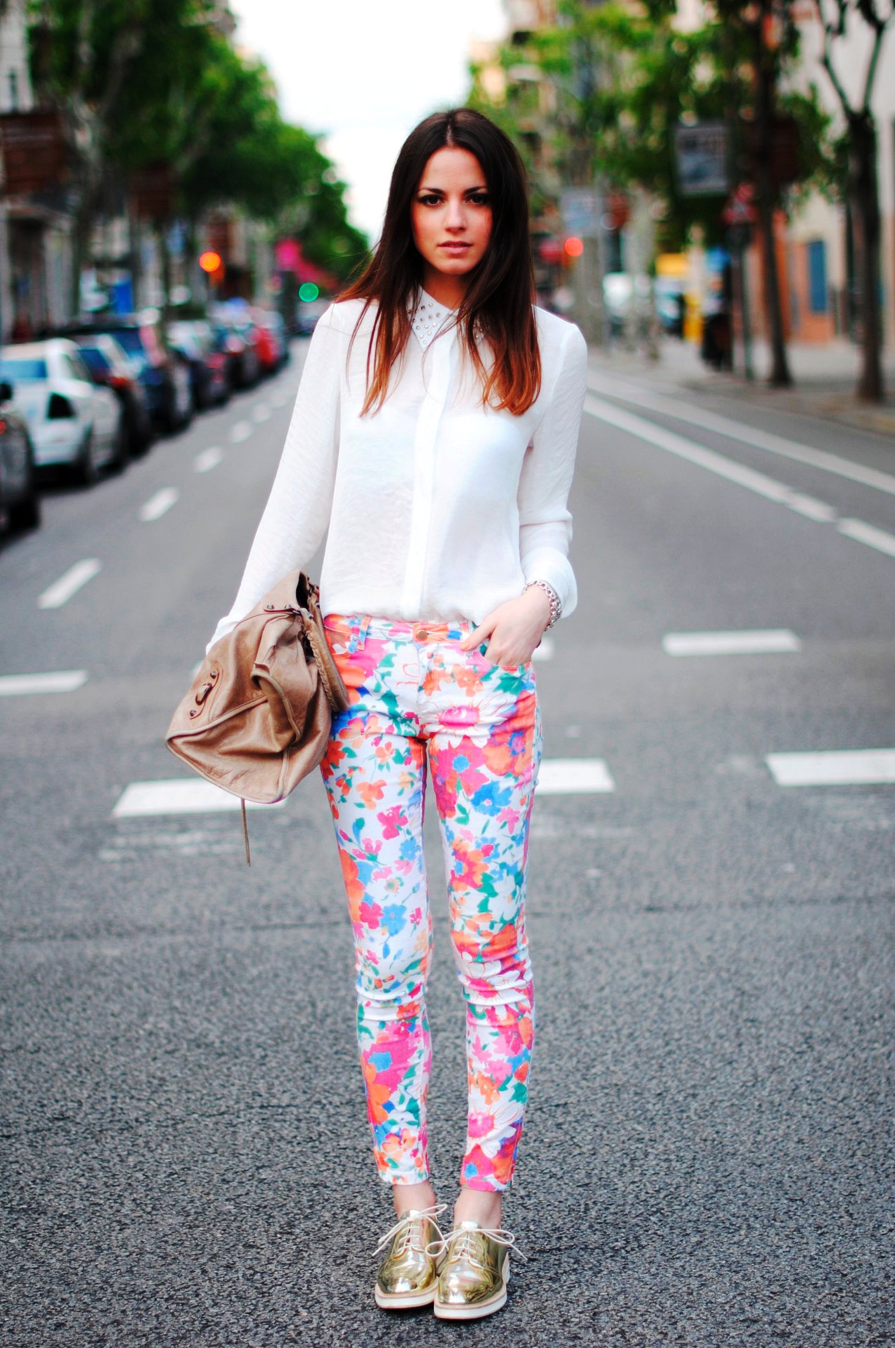 3-Printed Pant Outfit