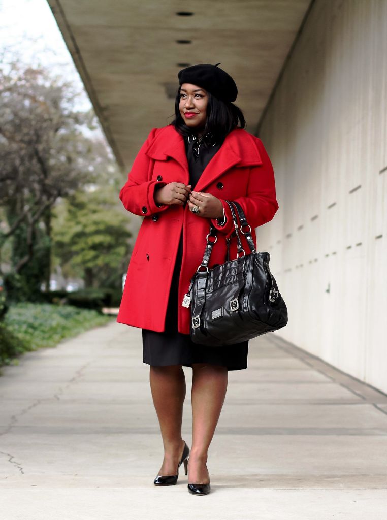 Coat Funeral Outfits for Plus Size Women