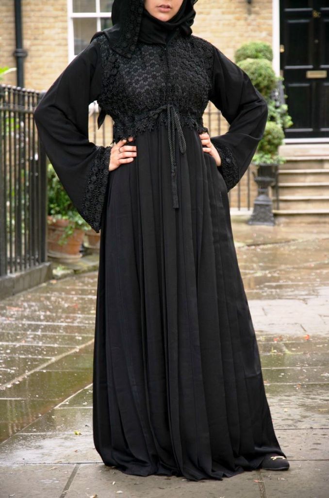 Lace Abaya Design Ideas