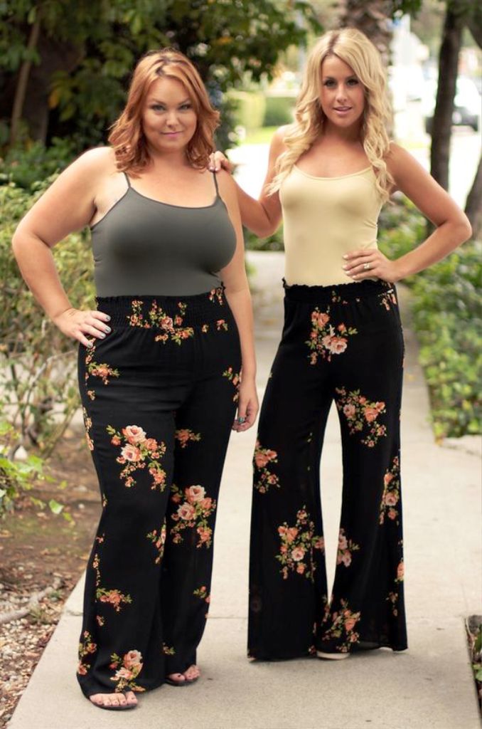 Plazzo Funeral Outfits for Plus Size Women