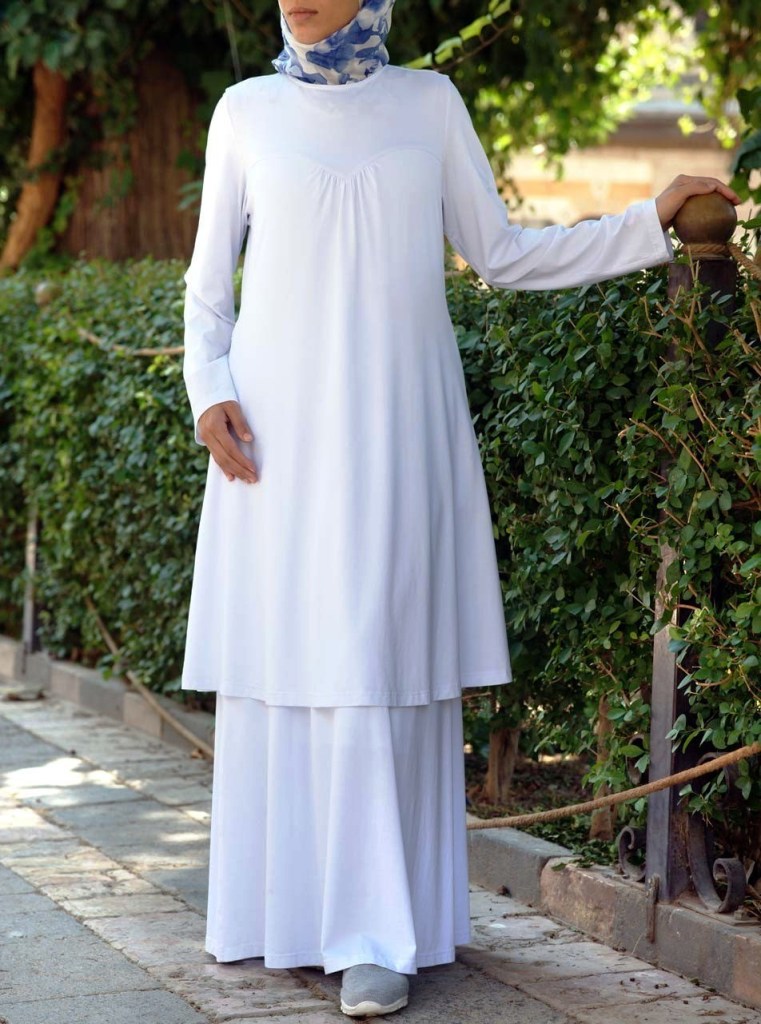 White Abaya Design Ideas