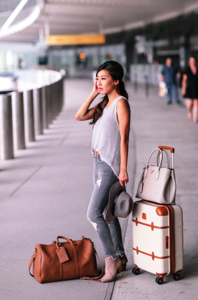 Airport Legging Outfits For Traveling