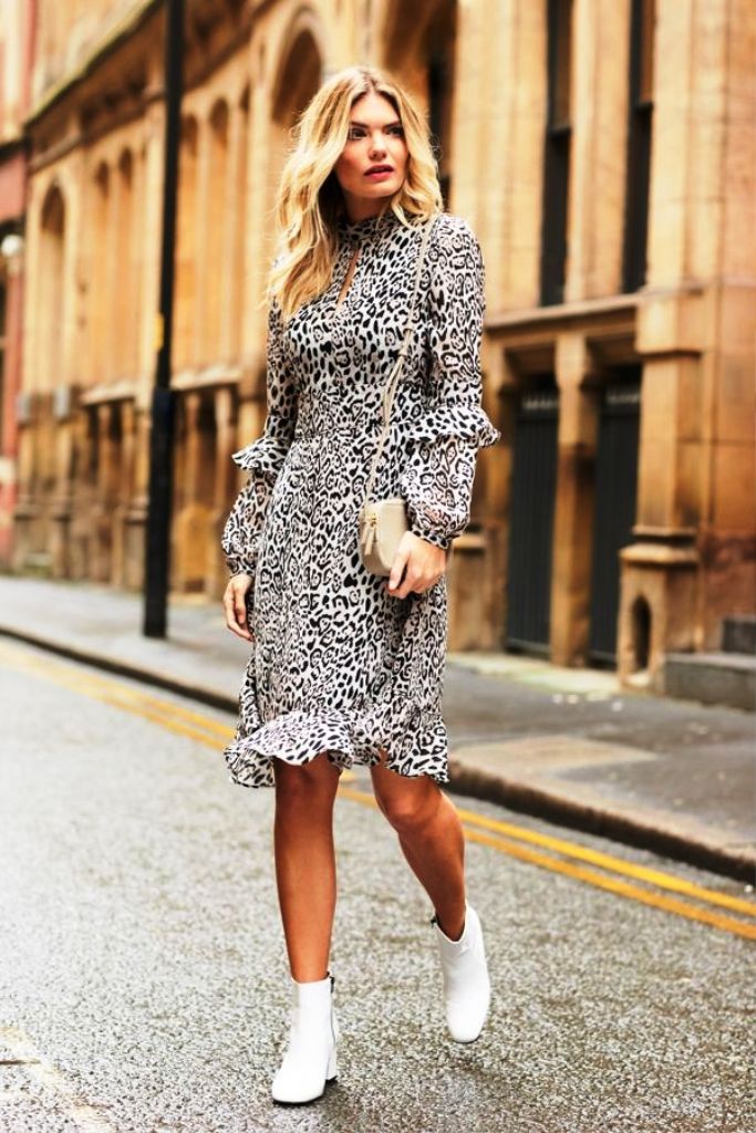 Fit Leopard dress